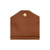 Saint Laurent Borsa a Spalla Mini Loulou Logo Trapuntata in Pelle con Patta Donna Cannella 678401-1U837-7761