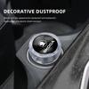 2025 New Car Cigarette Lighter Dust Cover Dustproof Decoration Cap For New Skoda Octavia Kodiaq Fabia Superb Karoq Yeti Rapid Mk