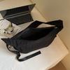 Borsa a tracolla impermeabile ultraleggera in stile giapponese, tessuto in nylon, unisex, versatile, borsa a sacchetto, zaino da ciclismo, borsa da petto, per viaggi, escursionismo
