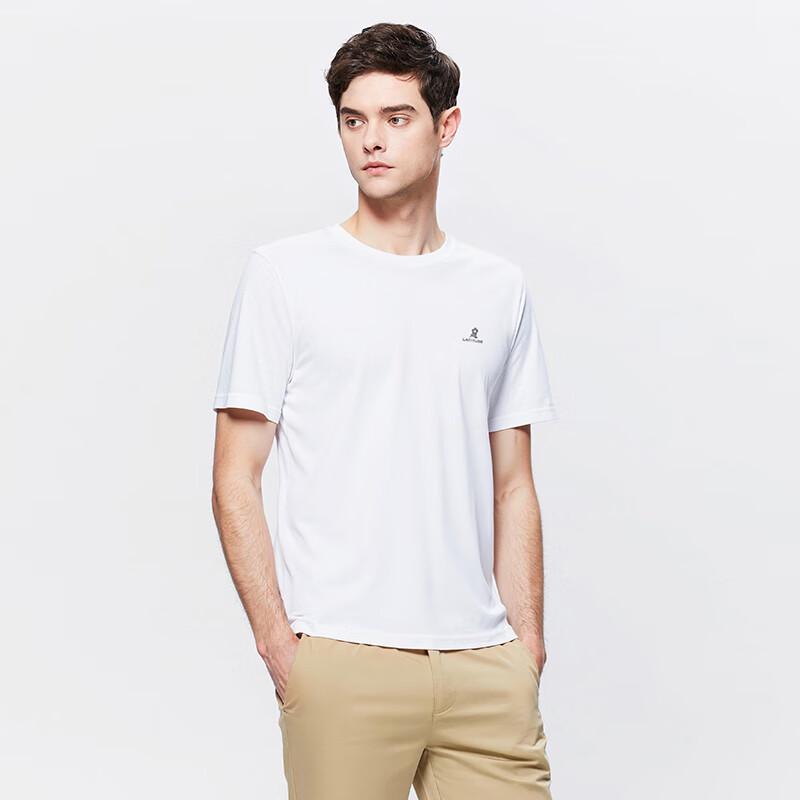MONTAGUT Men's Short Sleeve Solid Casual T-Shirt