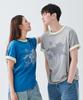 ESCAPEFROM [Escf X Hot Today] Lone Star Horse Roll-Up Point Short Sleeve T-Shirt Gray