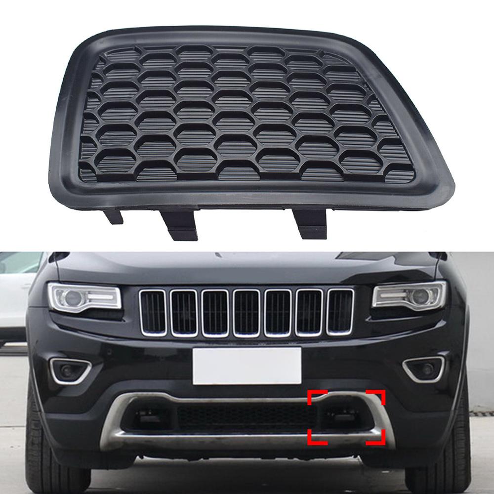 Car Front Lower Grille Tow ert Bezel Front Bumper Grille Bezel Cover For Jeep Grand Cherokee 2014-2016 68143098AC 68143099AC Left