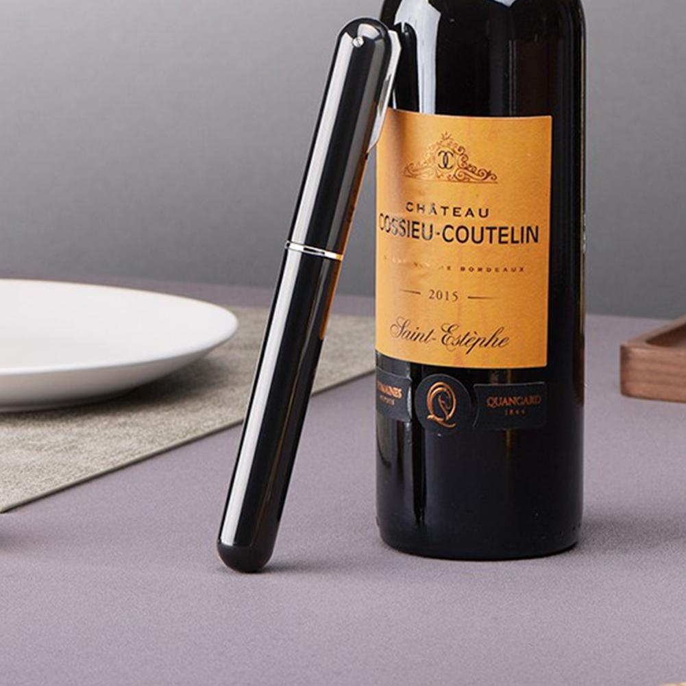 Stiftförmiger Rotwein-Korkenzieher Edelstahl-Korkenzieher Öffner Küchenwerkzeug Zubehör
