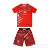 Conjunto de Shorts e Camiseta para Treino de Boxe MMA Homens Mulheres Muay Thai Esportes de Combate Alta Elasticidade Equipamento Fitness