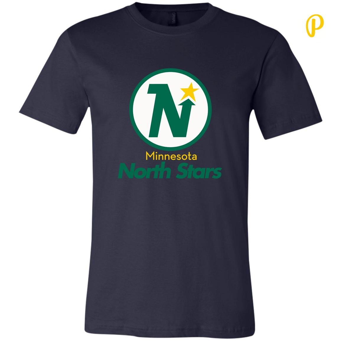 

Minnesota North Stars Hockey Logo Retro St T-Shirt
