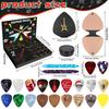 Christmas Calendar Wooden 24-Day Countdown Guitar Pick For Teens Adults Kids Ukulele Players Seasonal Holiday Easter