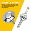 2X Car Bumper Release Quick Push Latch Bonnet Button Hood Pin Lock Clip Silver