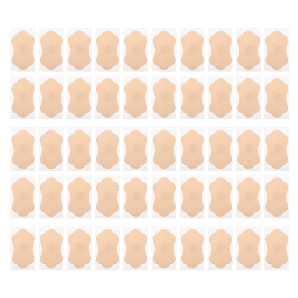 50pcs Summer Underarm Sweat Patch Versatile Slim Invisible Non Scarring Stretch Cotton Disposable Sweat Absorption Patch for Exercising