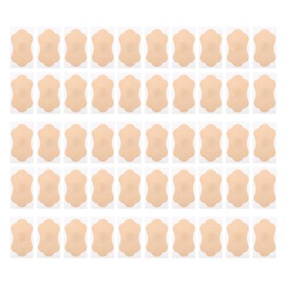 50pcs Summer Underarm Sweat Patch Versatile Slim Invisible Non Scarring Stretch Cotton Disposable Sweat Absorption Patch for Exercising