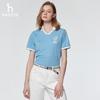 HAZZYS Women's Color-block Polo Shirt