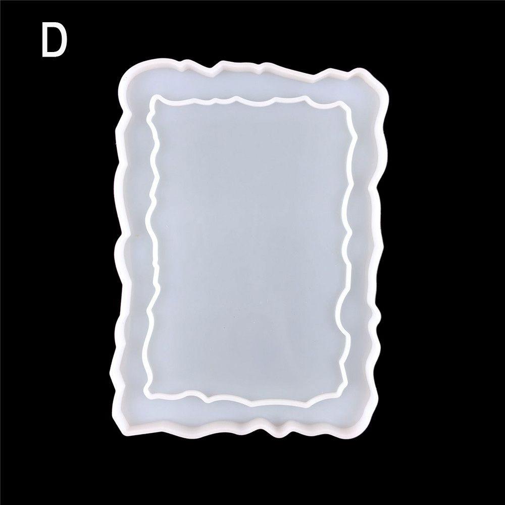 Jewelry Making Tools Round Resin Pendant Silicone Mould Frame Stand Mould Photo Frame Resin Mold