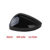 For Volkswagen VW Touareg    -2024 Car Reversing Mirror Cover Rearview Mirrors Housing Rear Shell Black
