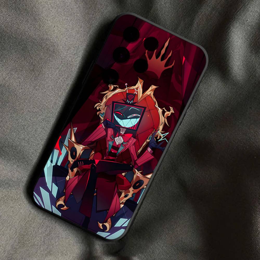 H-HazbinS Hotel VOX Trust Us Phone Case For Samsung S25,S24,Ultra,S20,S30,Plus,S22,S23,Ultra,Plus,5G Slim Fit Dustproof Samsung S205G