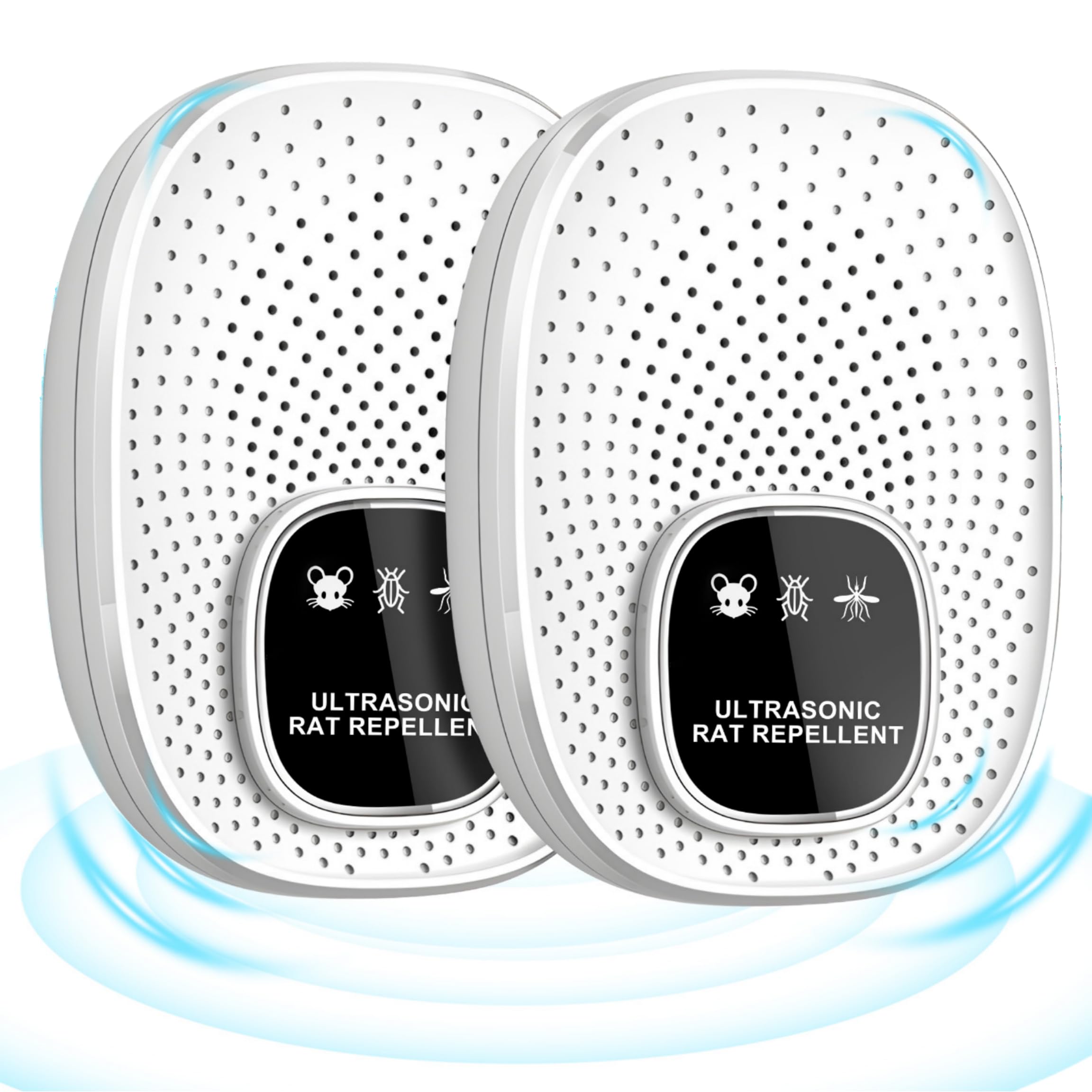 

Favoreal Улучшенный набор ультразвуковых отпугивателей вредителей с нерегулярной передачей без мертвых зон отпугивает тараканов и отпугивает мышей и электромагнитный стробоскоп белый