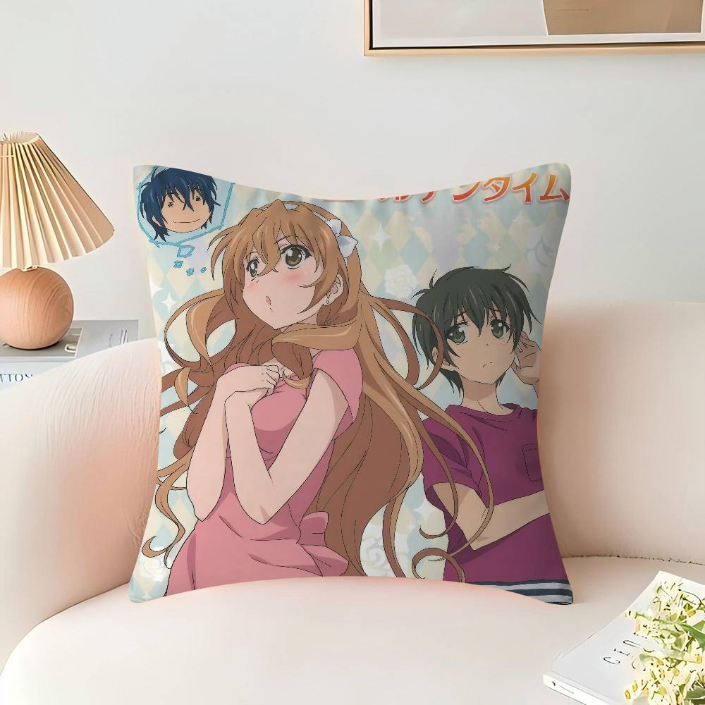 Anime L-Love Hina Cushion Cover 30x50 Polyester Sofa Cushions Decorative Throw Pillows Home Decoration Pillowcover