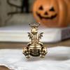 Fengshui Chinese Flying Dragon Statue Figurines Vintage Brass Lucky Home Decoration Ornaments Animal Decorative Figurines Crafts