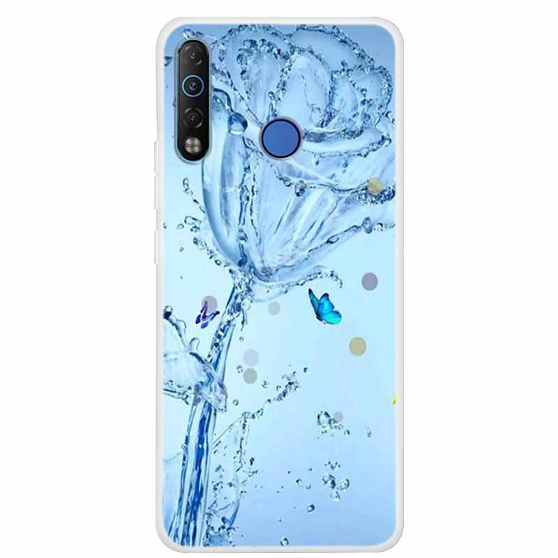 Phone Case For Tecno Camon 12 Air CC6 Case Silicone Soft TPU Back Cover For Tecno Camon 12 Case For TECNO Spark 4 Funda Cartoon