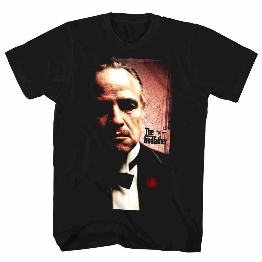 Godfather The Don Vito Corleone Men T Shirt Marlon Brando Vintage Movie Logo L