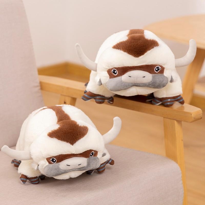 Avatar the Last Airbender Appa Plush Toy Soft Stuffed Animal Gift for Kids Fandom Collectible