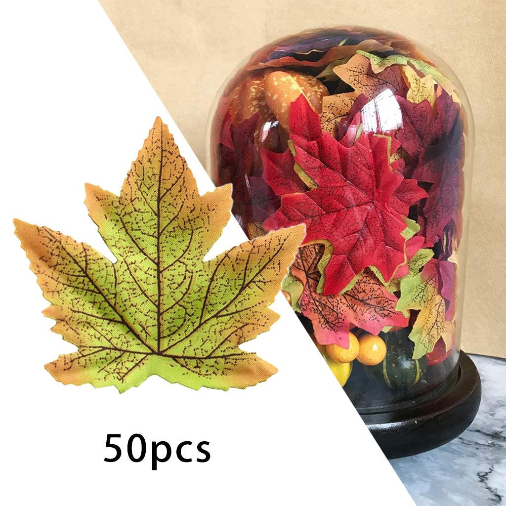 11 Colors Artificial Leaves Leaf Wreath Festival Holiday Wedding Shower Decorations Crafts