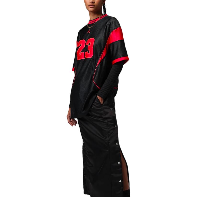 Jordan Brooklyn Brazil Team Comfortable Color Block Pullover Short Sleeve Dress Women Dress II5396-010