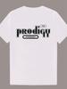 Men's " Prodigy" Print T-Shirt - Lightweight Cotton Blend Short Sleeve Round Neck
