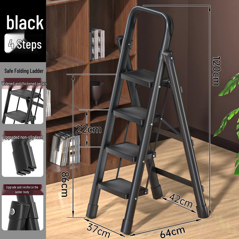 Multifunctional Telescopic Folding A-Frame Ladder – Portable, Lightweight & Indoor Use