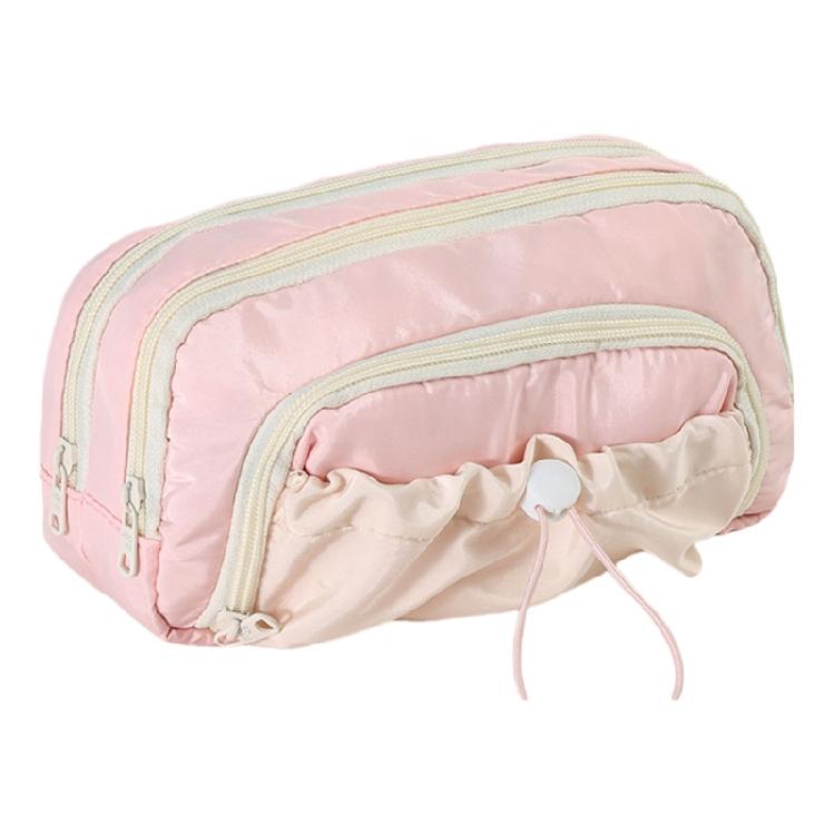 Multi Layered Pencil Case Big Capacity Pencil Pouches Multilayer Pen Bag Travel Pencil Organizers Bag for Office School