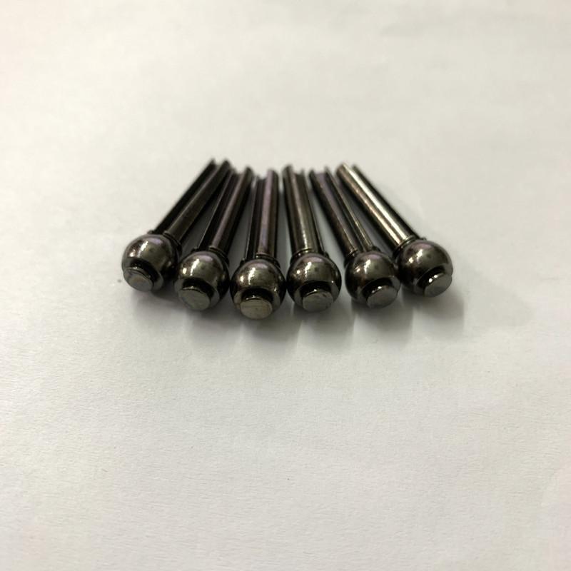 Pure Copper & Brass String Pegs for Folk Wooden Guitar Bridge