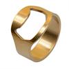 Creative Ring Beer Bottle Opener Kitchen Stainless Steel Press Lid Beer Corkscrew Tools Lightweight Portable Bar Party Gadgets