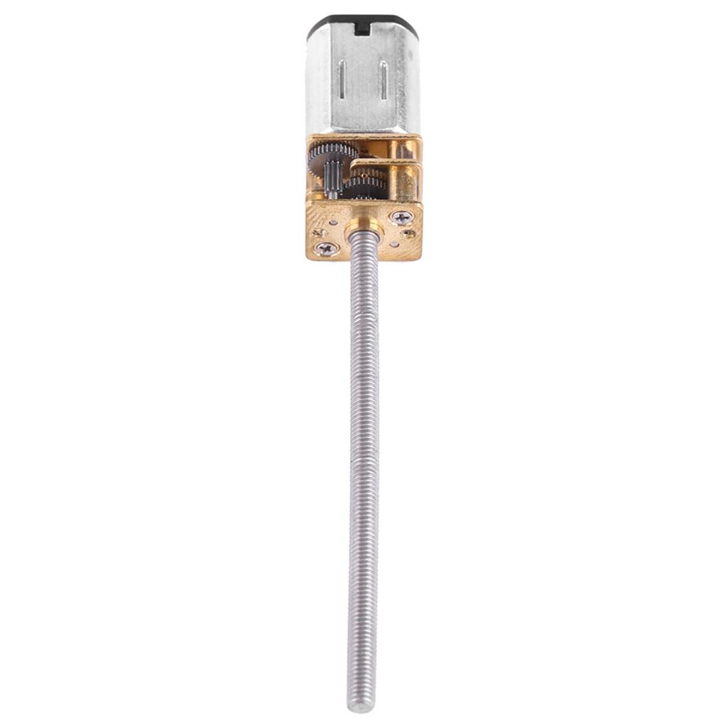 DC Gear Motor With Long M3*55MM Screw Thread Output Shaft (400RPM)