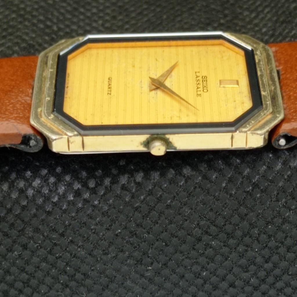 Gebrauchte Vintage-Herrenuhr „SEIKO LASSALE“ aus Japan, Quarz, 584a-a307439-9, SKU584a-a307439