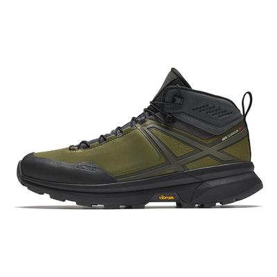 K3 Mittellang Samt Rutschfest Abriebfest Outdoor-Schuhe Herrenschuhe Dunkelbraun Basic-Schwarz Feldgrün 112546677A-2