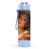 1PC Female Portrait A 750ml Sports Water Bottle Leakproof Straw Lid Outdoor Office Home
