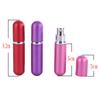 Refillable Empty Glass Bottle Portable Perfume Travel Atomiser Storage Container