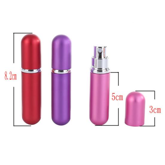 Refillable Empty Glass Bottle Portable Perfume Travel Atomiser Storage Container