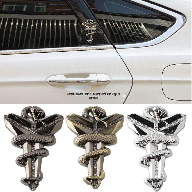 Emblemă Auto Metalică 3D KOBE Spirit Autocolant Logo Baschet