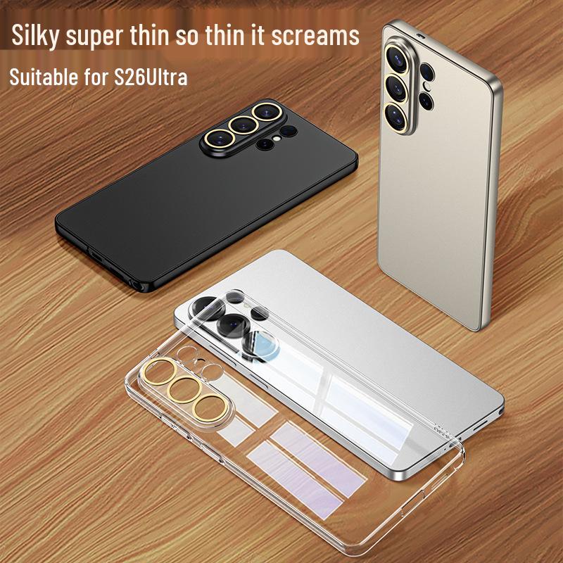 Samsung S26 Ultra Silk-Feel Matte Drop-Proof Slim Phone Case