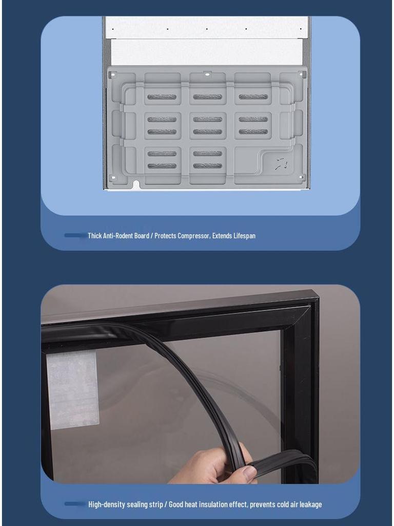 Compact Ice Bar Fridge: Home Use, Refrigeration, Tea, Wine, Sample & Display Cabinet, 110V.