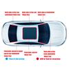 Car Rubber Seal Strips Noise Insulation Auto Seal Protector Sticker Waterproof Window Edge Windshield Roof Sealing Strip
