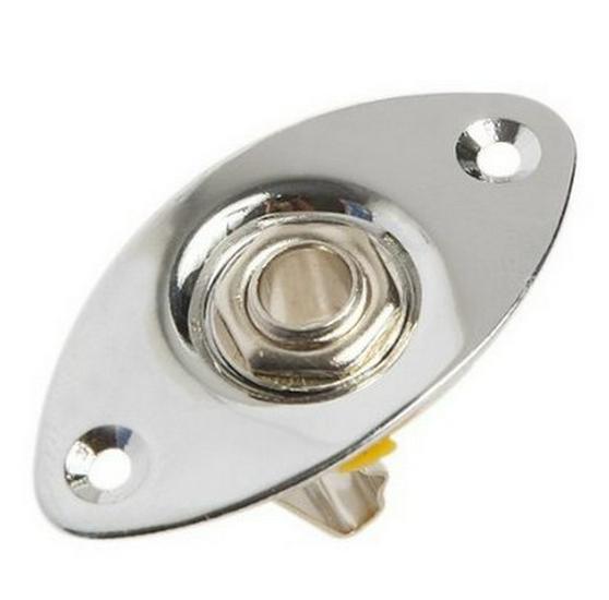 Gniazdo jack do gitary elektrycznej - Dostępne w kolorze Srebrnym, Czarnym i Złotym