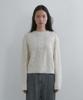 Monokeulom Cable Pullover (Ivory)