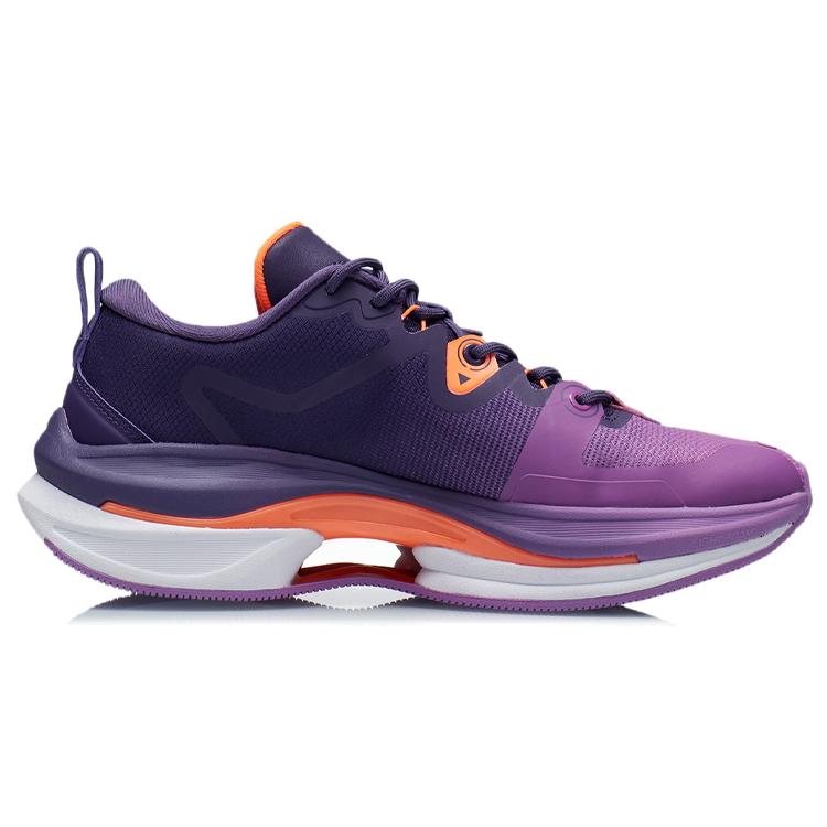 New LiNing WuShi 5S 1.0 Anti Slip Wear Resistant Low Top Running Shoes Hyacinth Purple ARSR031-5