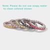 Smyoue 3mm Certified Moissanite Rings for Women Full Diamond Sparkling Bride Jewelry Wholesale 100% 925  Silver 9 Color