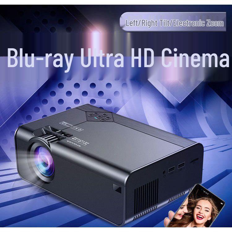 New W15 Home Projector: 5G Mobile Screen Casting for Bedroom or Dorm
