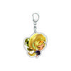 55MM Anime Shugo Chara Keychain Yume Hinomori Kuroya Kaito Haruto Yashiro Key Chain Acrylic Model Plate Christmas Gifts