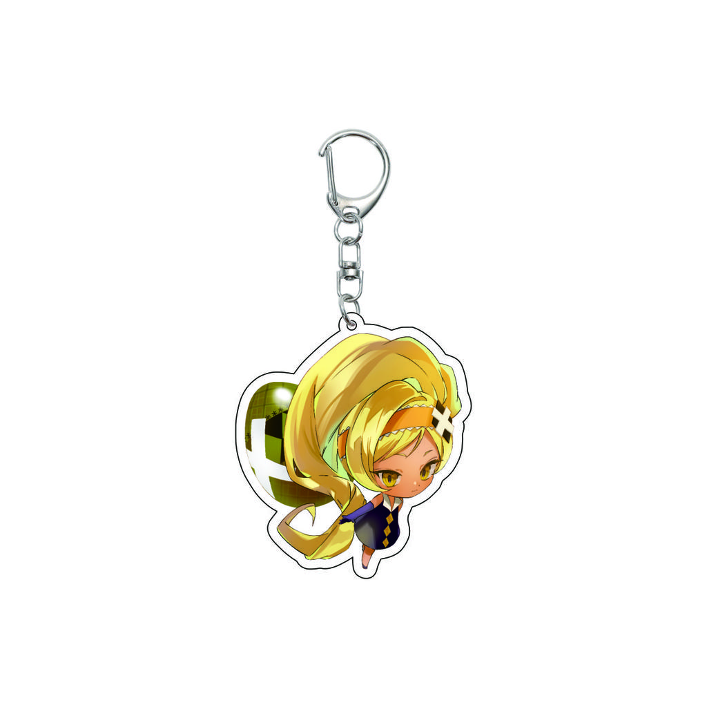 55MM Anime Shugo Chara Keychain Yume Hinomori Kuroya Kaito Haruto Yashiro Key Chain Acrylic Model Plate Christmas Gifts