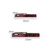 VZQR9 Metal 3D Badge GT LINE Logo Car Rear Trunk Body Sticker Emblem For Peugeot 206 307 308 3008 207 208 407 508 2008 5008 107 106