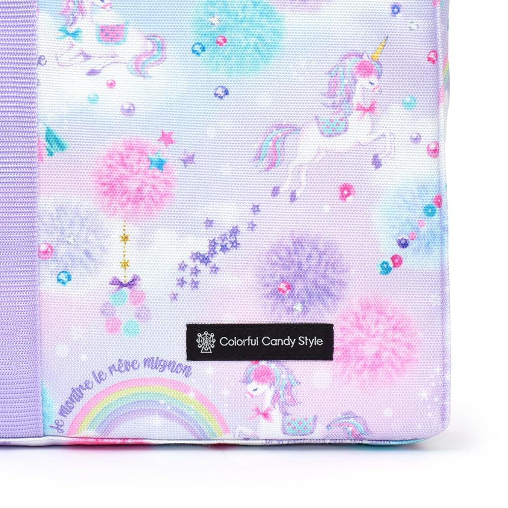 COLORFUL CANDY STYLE Keyboard Harmonica Case, Water-Repellent & Lightweight, Unicorn Fantasy (All-Over Print), Water-Repellent, Lightweight, Stain-Res