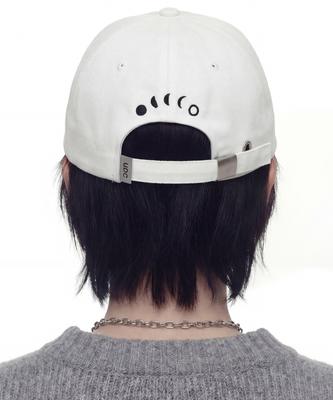 Eondeokeonteulol Daily Cotton Ball Cap Moon Phase / Classic B B / White Night